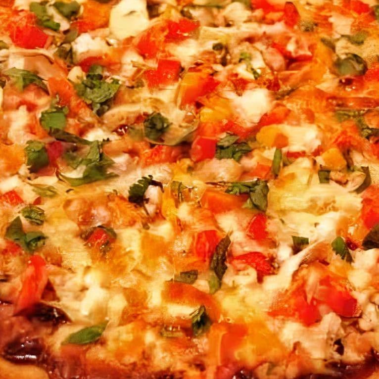Butter Chicken Pizza