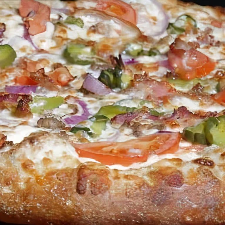 Cheeseburger Pizza