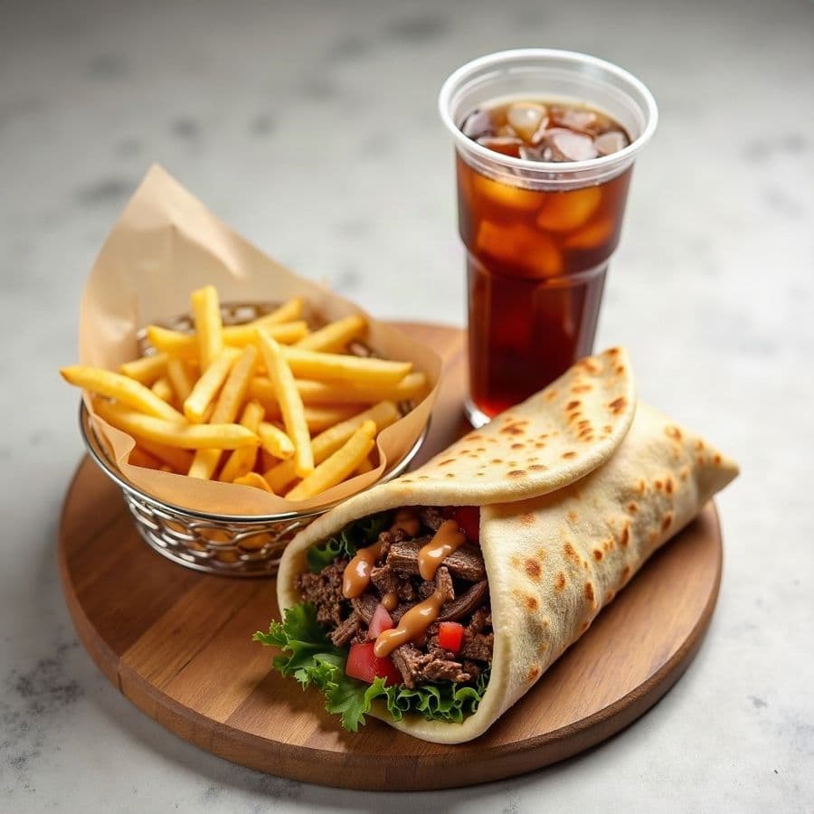 Beef Donair Combo